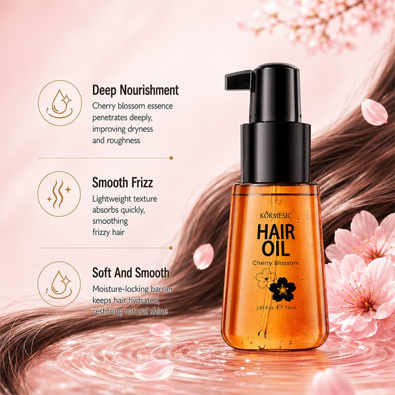 Atmosfera suave Sakura soro Óleo Essencial Strict Care Choice capilar Floral Suave GH7M