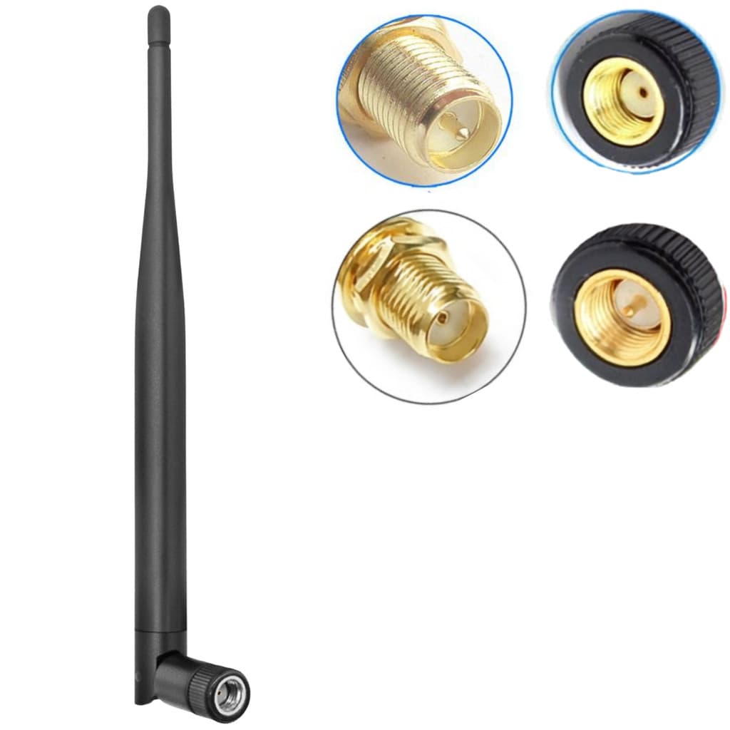 Antena 915 MHz LoRa SMA Macho Fêmea 5 dBi Omni Módulo ESP32 IoT Mesh