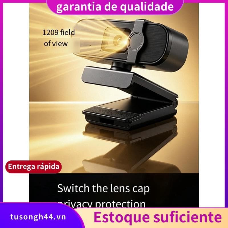 Para Aulas PC/Laptop 3840x1920 HD USB 4K Webcam Streaming Câmera Desktop Videoconferência jimarnoldbr