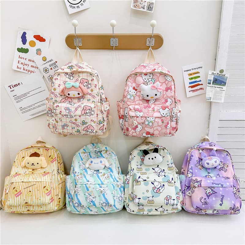 Mochila escolar de desenho animado outono novo estilo mochila escolar infantil mochila fofa de desenho animado meninos m