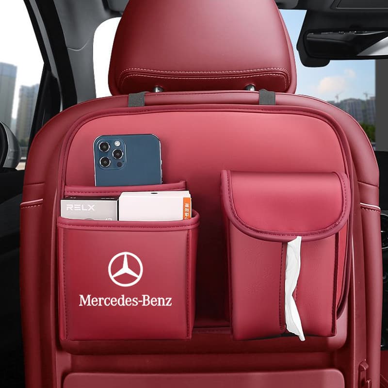 Bolsa de Armazenamento Multifuncional de Grande Capacidade para Banco Traseiro de Carro, Organizador para Encosto de Ban