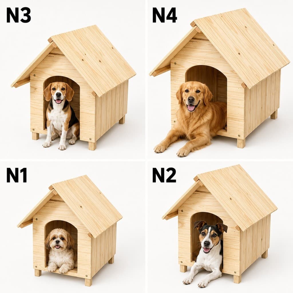 Casa Casinha de Cachorro n1, n2, n3 e n4 Porte Médio e Grande Envio Imediato