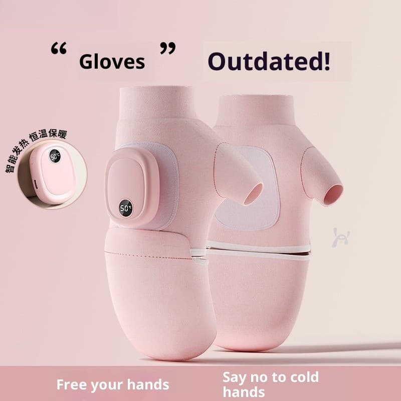 Luvas aquecidas por grafeno, luvas portáteis de inverno para ciclismo, para homens e mulheres, aquecedores de mãos para