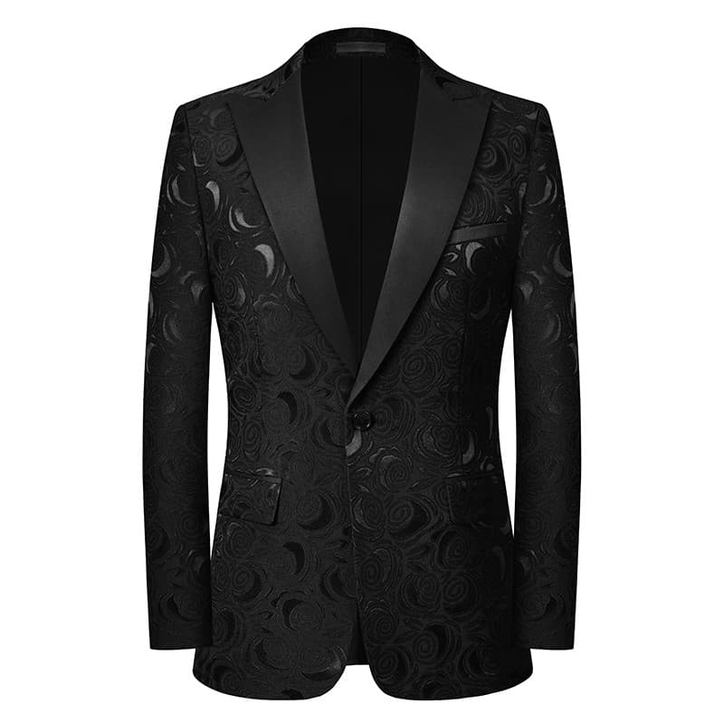 Negócios banquete cantor desempenho terno masculino festa cerimonial anfitrião traje terno masculino vestido de casament