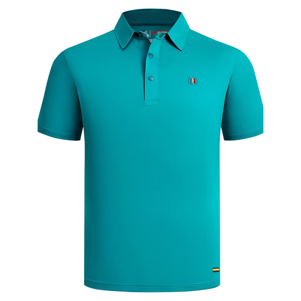 Roupas de golfe de verão masculinas leves sentido de gelo camiseta de manga curta roupas masculinas de golfe de secagem