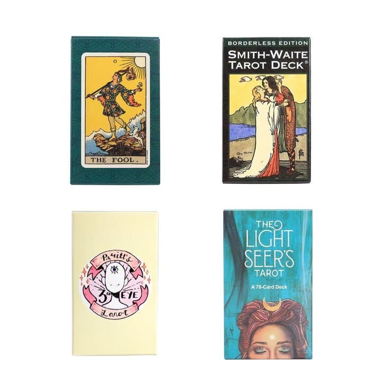 Tarot Smith-Waite sem bordas 10,3x6cm 7.21 PJFG