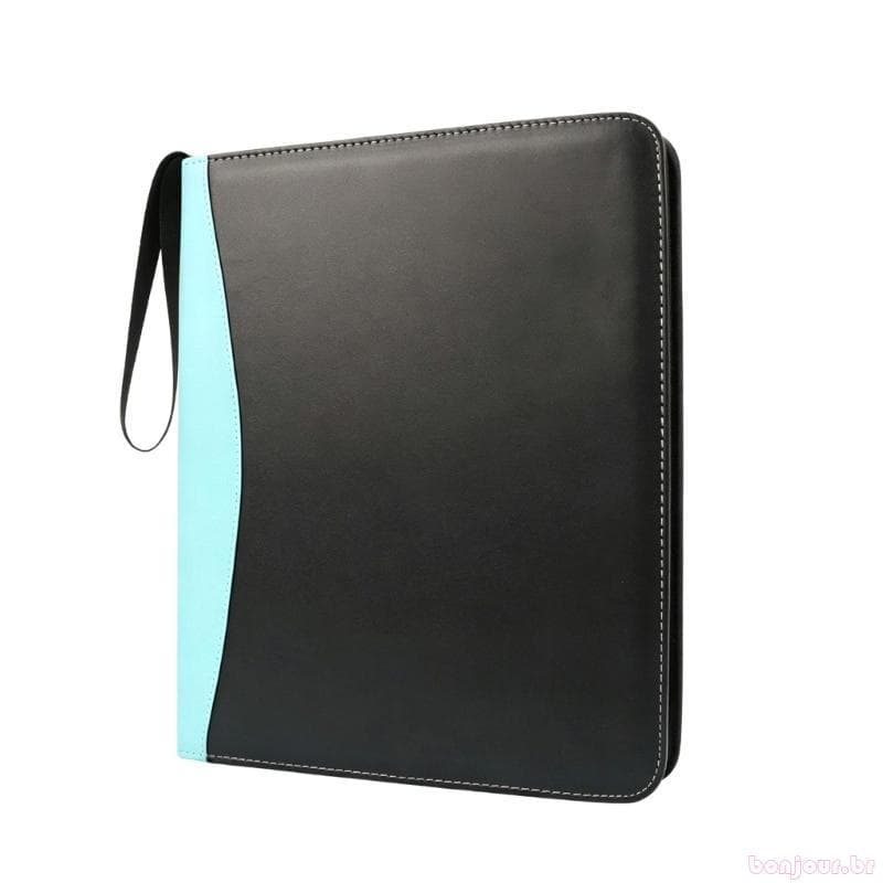 bonjour Pasta De Cartão Colecionável Fechada Com 900 Bolsos , 50 Páginas E Pulseira Para Organização De Coleção De Cartõ