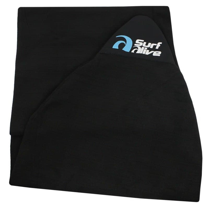 CAPA TOALHA SURF ALIVE SHORTBOARD 5'6 À 5'10 PRETA