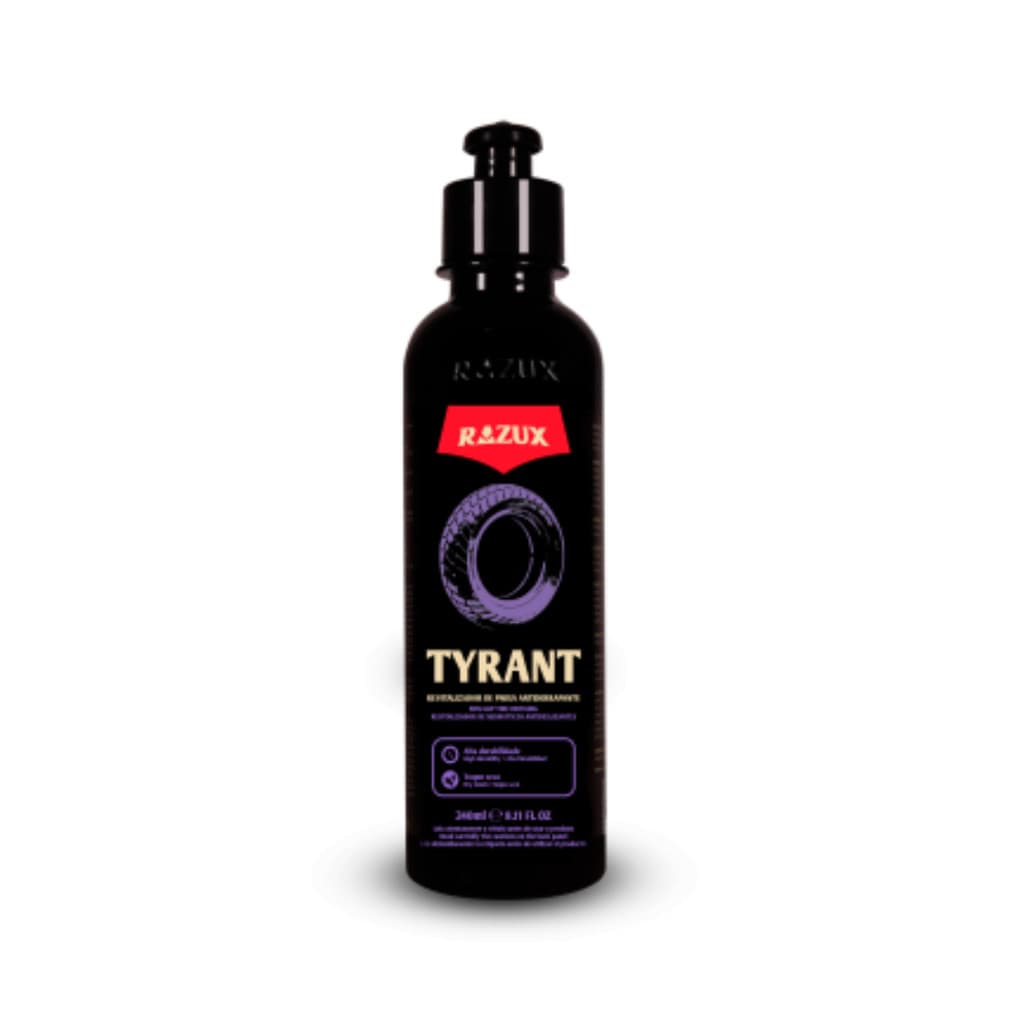 TYRANT REVITALIZADOR DE PNEUS ANTIDERRAPANTE 240ML - RAZUX