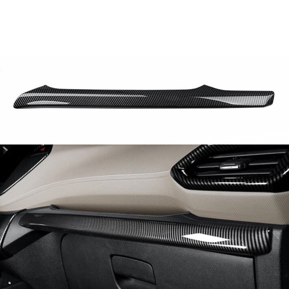 Fibra De Carbono ABS Co-Piloto Painel Alça Decoração Capa Guarnição Para Chevrolet Trailblazer 2020 2021 2022