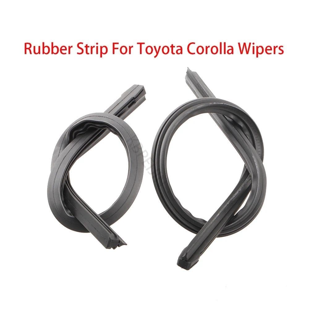 1 Conjunto Para Toyota Corolla 2007-2022 Lâmina De Limpador De Carro Tira De Borracha Recarga Acessórios De Limpadores