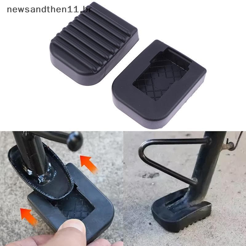 NEWSA 2 Peças Almofada Antiderrapante Para Apoio Os Pés Da Motocicleta , Haste De Suporte De Extensão De Borracha Macia