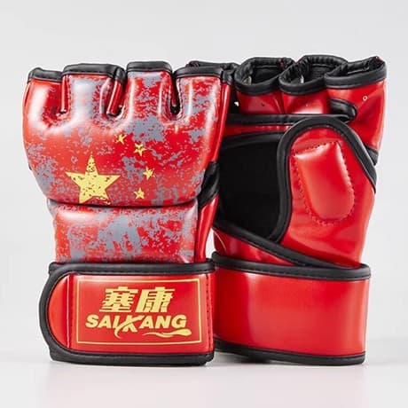Crianças luvas de boxe meio dedo adulto MMA luvas saco de boxe luvas Sanda luvas de luta luta luvas UFC