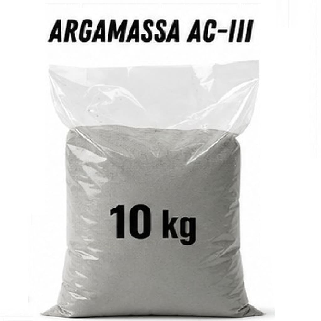 Argamassa AC3 Alta Aderência Para Pisos E Revestimentos Saco de 1Kg, 3Kg, 5Kg ou 10Kg