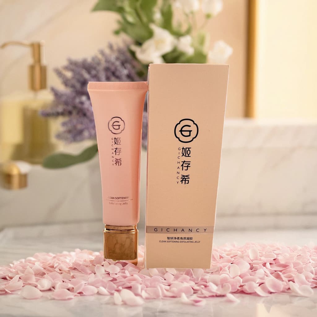 Jicun Xizhiyan Gel de Limpeza Suave para Cutículas 40g Hidratante Limpeza de Poros Pele Macia e Suave Melhorando a Rugos