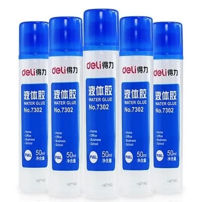 Deli Cola Líquida 7302 Deli Glue Deli 7302 Cola Líquida 50ml Cola Média Cola Comum