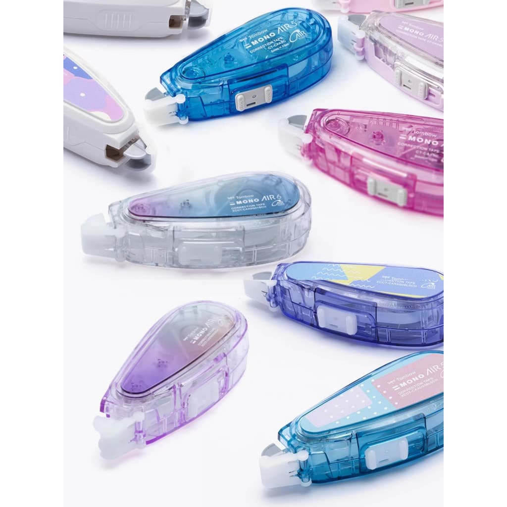 Japão Tombow libélula fita corretiva recarga MONO AIR5 mudo grande capacidade 10m fita corretiva CT-CAX5C