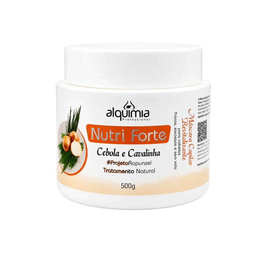Mascara Capilar Nutri Forte Cebola E Cavalinha 500g