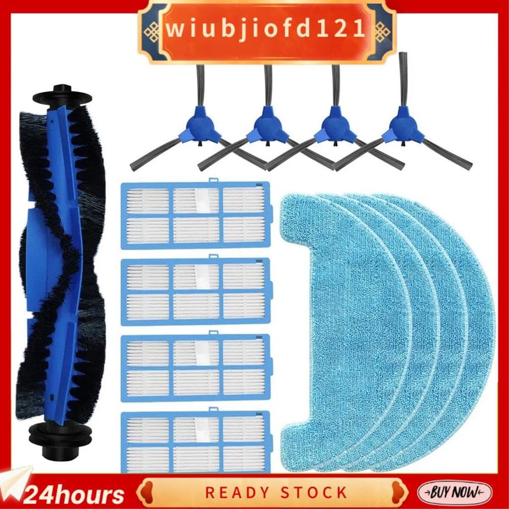 Para PVCR 1050/1229/3200/1020/1028 IQ Casa Aqua Rolo Escova Lateral Filtro Mop Panos Robô Aspiradores Peças De Reposição