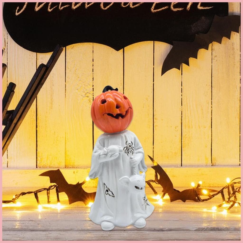 Estatueta Fantasma De Resina Para Halloween , Figura , Ornamento , Mesa , Sazonal Festa , Estante , Apartamento alpilyn3