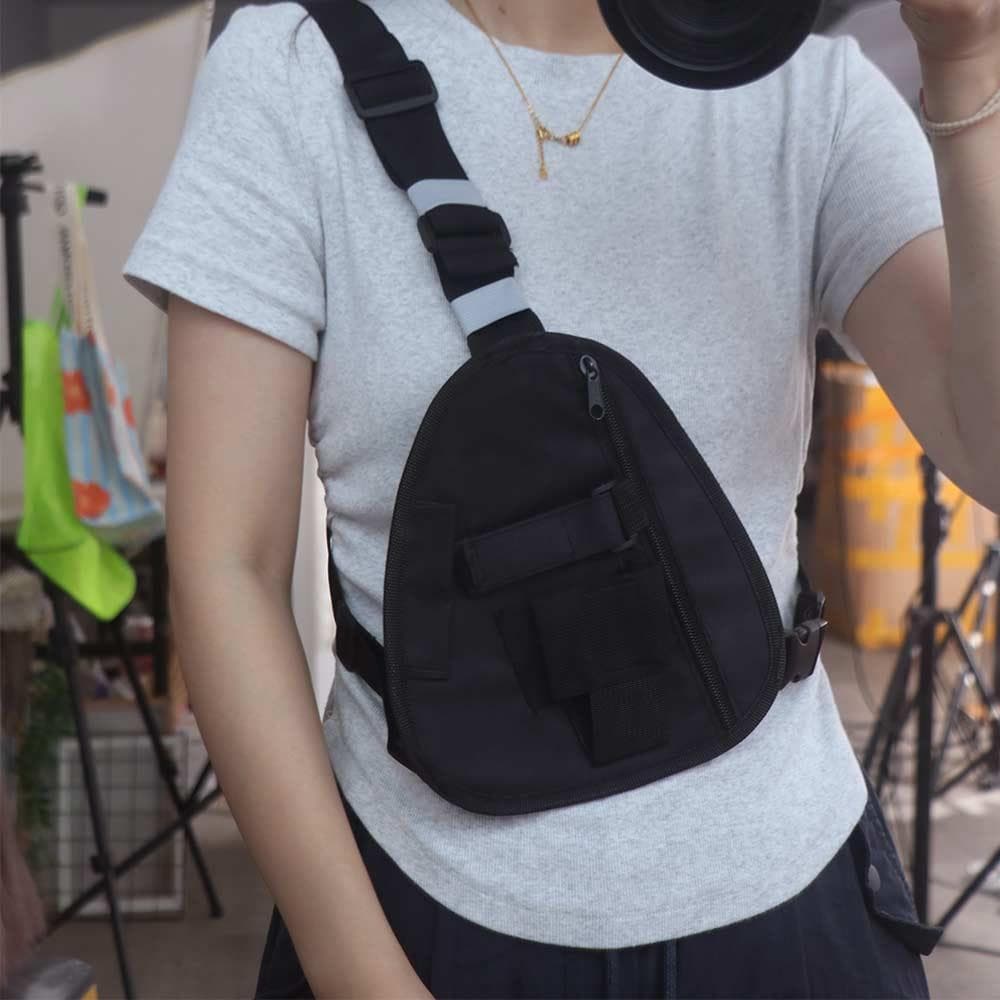 Bolsa Para Walkie Talkie ALTOZEN , Crossbody De Tecido Oxford Rádio , Multifuncional