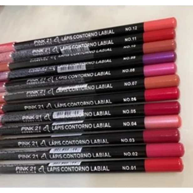 Lápis De Boca Contorno Labial Pink 21