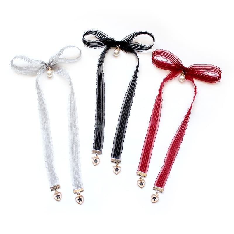 Nova feminina gravata borboleta corda versão coreana temperamento fita longa camisa colar flor decoração estilo Preppy u