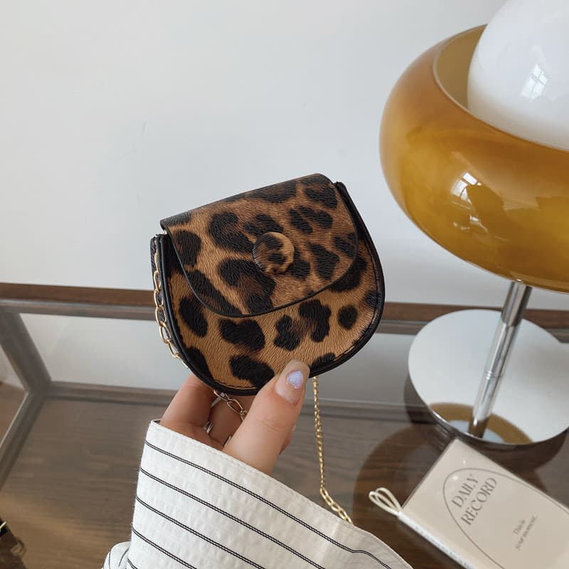 Bonito textura mensageiro decoração batom mudança chave Mini pequeno saco menina crianças All-Match fone de ouvido saco