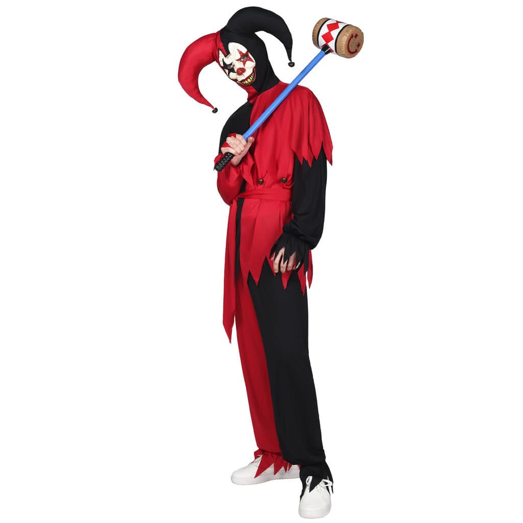 [Traje de palhaço de terror de Halloween] fantasia de demônio cosplay fantasia de festa de máscaras fantasia de Performa