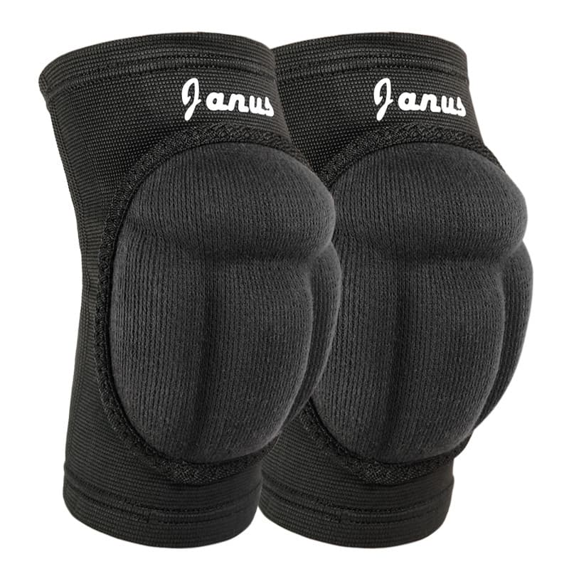JANUS Anti-colisão engrossado voleibol goleiro dança de rua patinação escalada esponja joelheiras