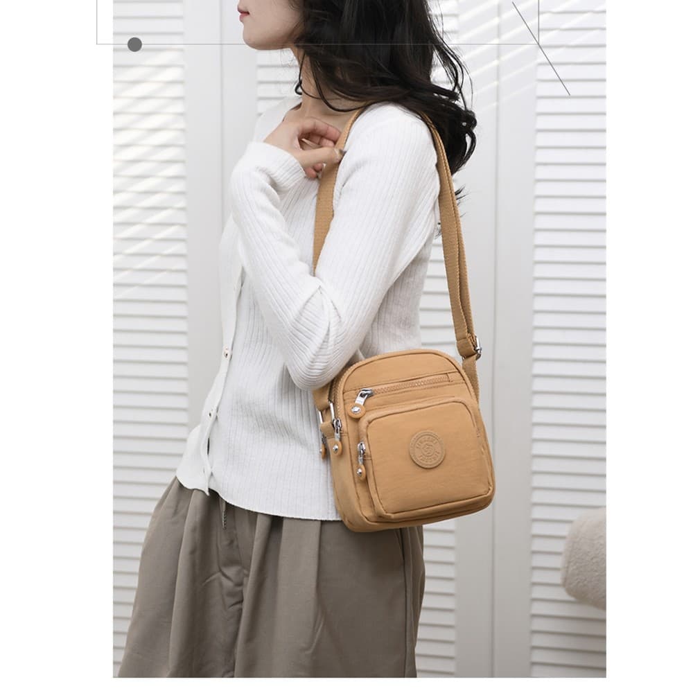 2024 novo estilo bolsa de lona feminina crossbody moda tendência crossbody Mini pequeno saco de um ombro Ultra pequeno s