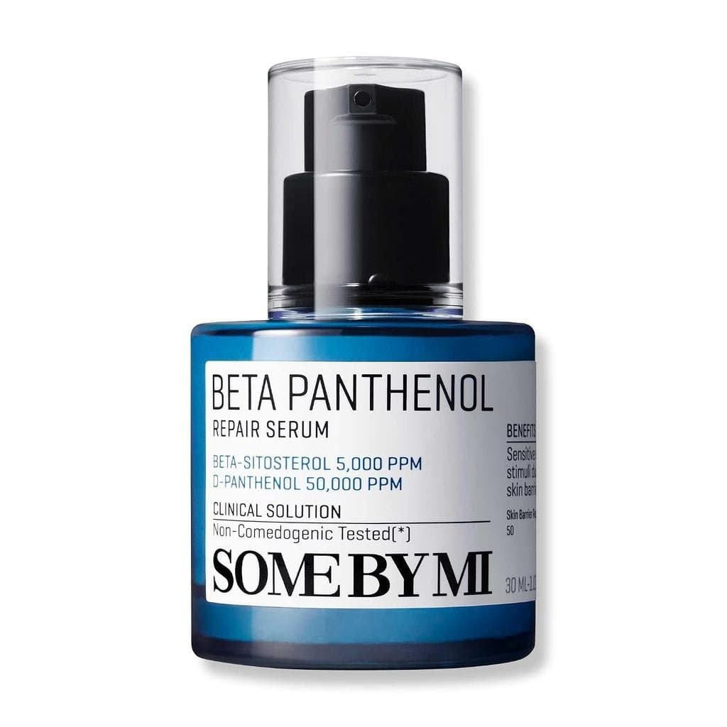 SOME BY MI Beta-Panthenol Repair Serum – 1.01oz, 30ml – Sérum Hidratante Coreano com Ácido Hialurônico para o Rosto – Re