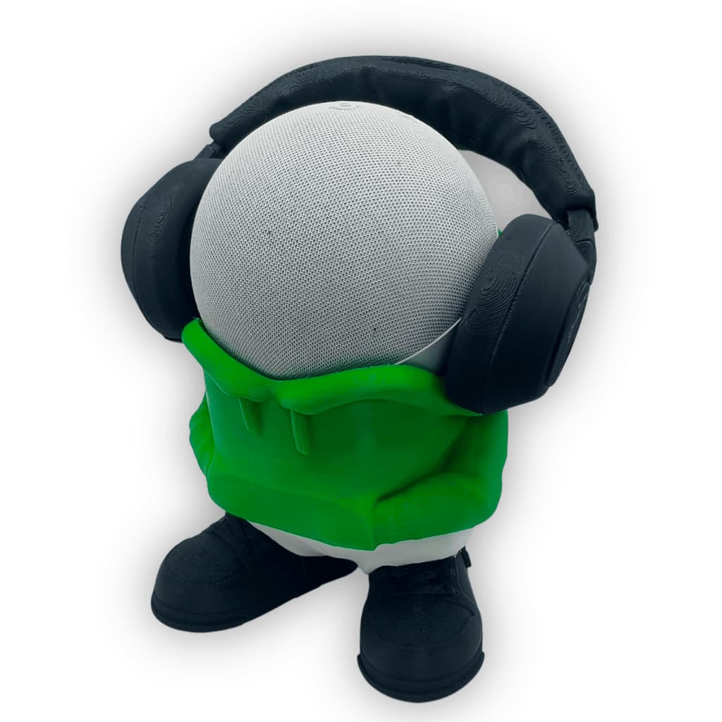 Suporte para Alexa Echo Dot com Moletom