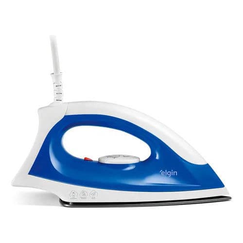 Ferro de Passar Iron Force Plus - Base Antiaderente 1200W Azul Elgin 110v