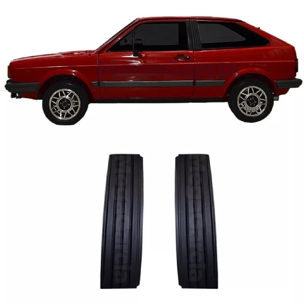 Par De Colunas Do Vidro Gol Gt 80 81 82 83 84 85 86