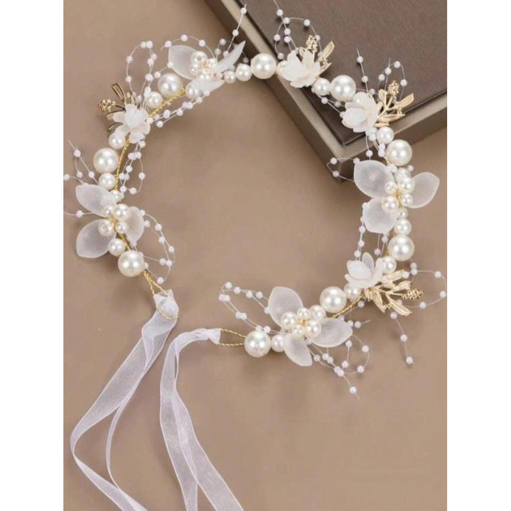 Tiara Coroa Floral Infantil, Estilo Fada Mori, Arco de Cabeça Para Festa de Aniversário e Apresentações
