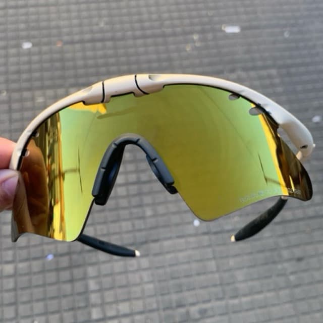 Óculos de Sol Esportivo | Lente Super Grande | Armação Totalmente em Metal | Novo Modelo