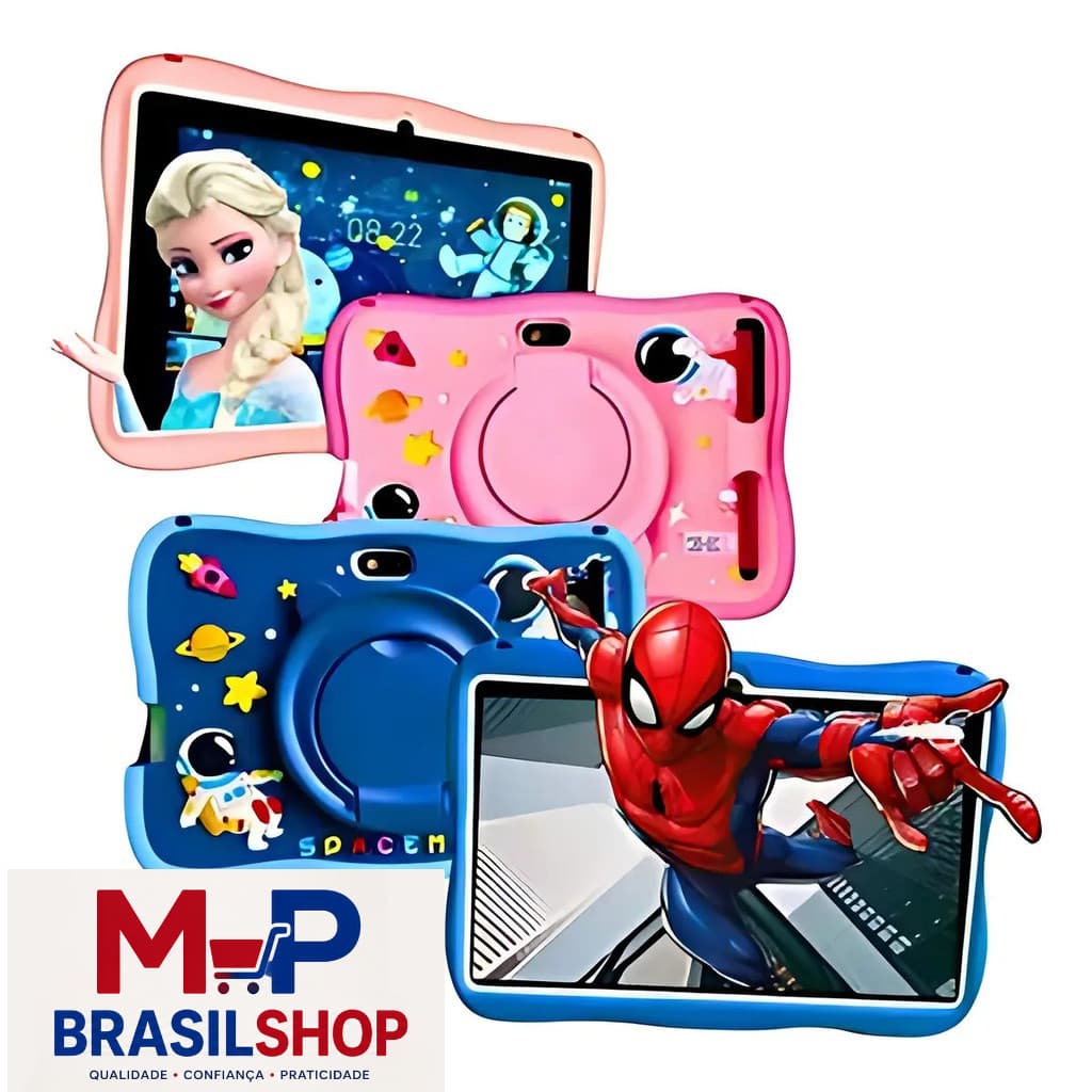 Tablet KIDS Mili07 Infantil 4gb Ram + 64/128gb Memória expansível (CARTÃO DE MEMÓRIA >>> INCLUSO!!!!)