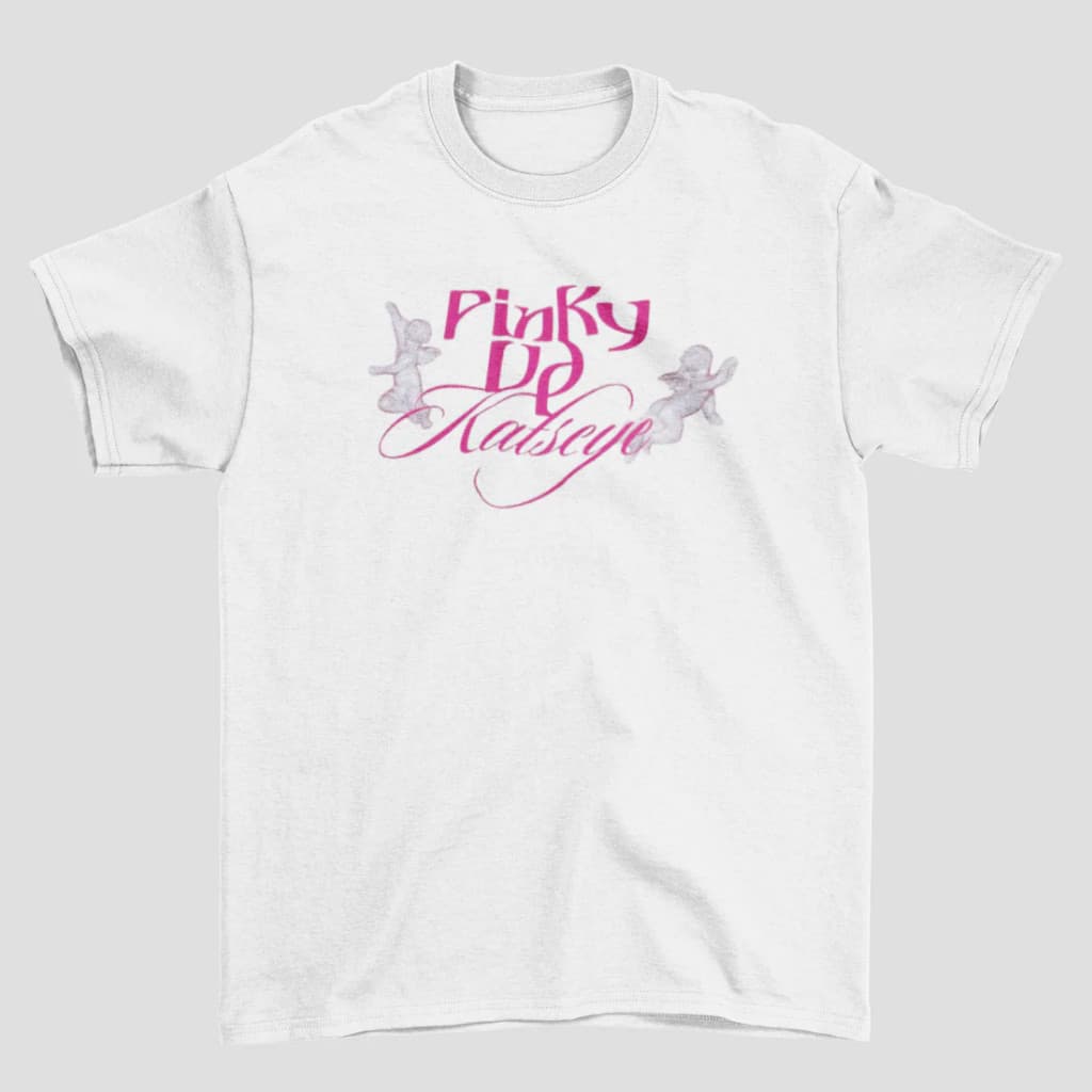 Camiseta Katseye Pinky 100% Algodão