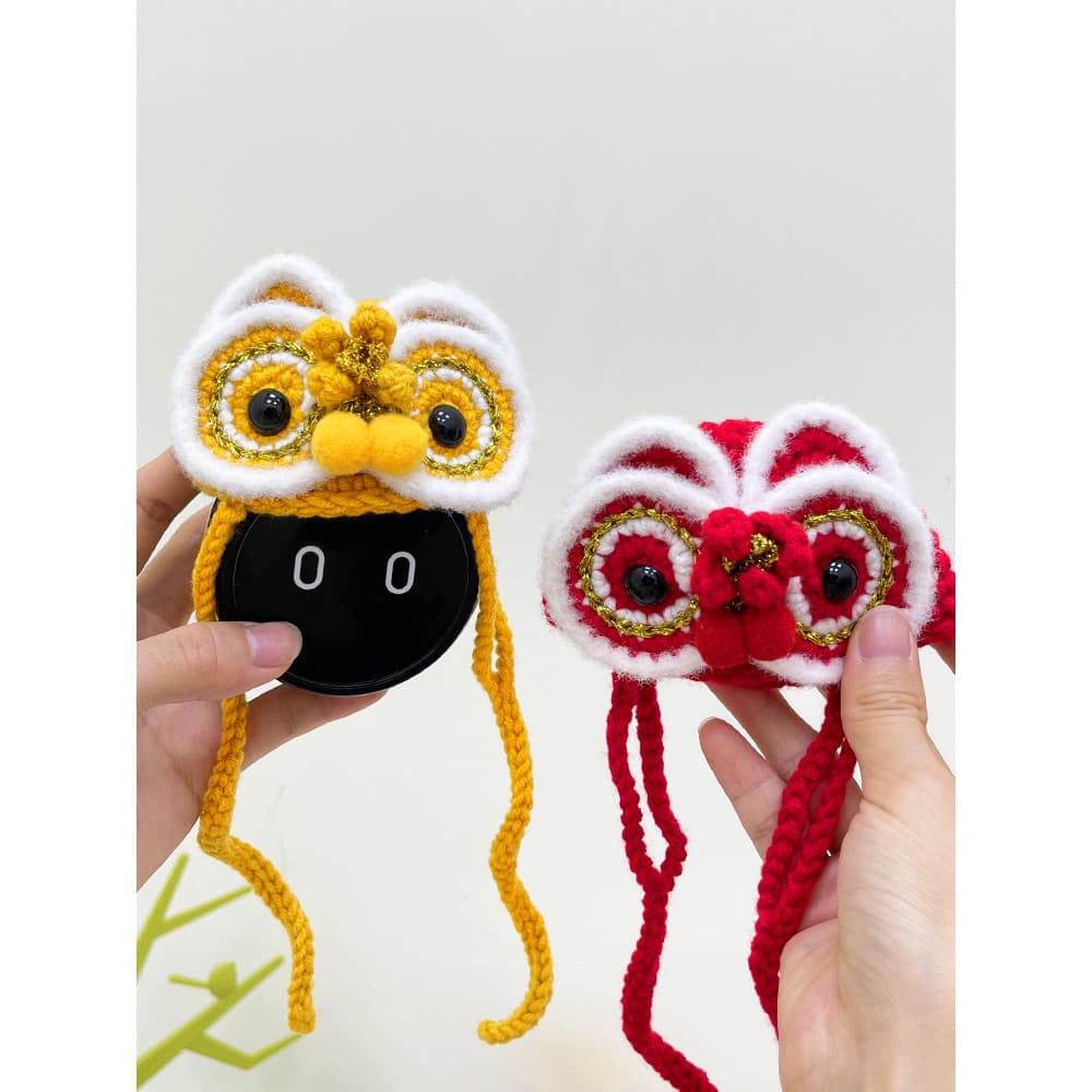 Weilai ET5/ES7/ET7ES6/ES8/EC6/nomi Chapéu/Decoração/Faixa de cabeça/Capacete Chapéu de leão fofo