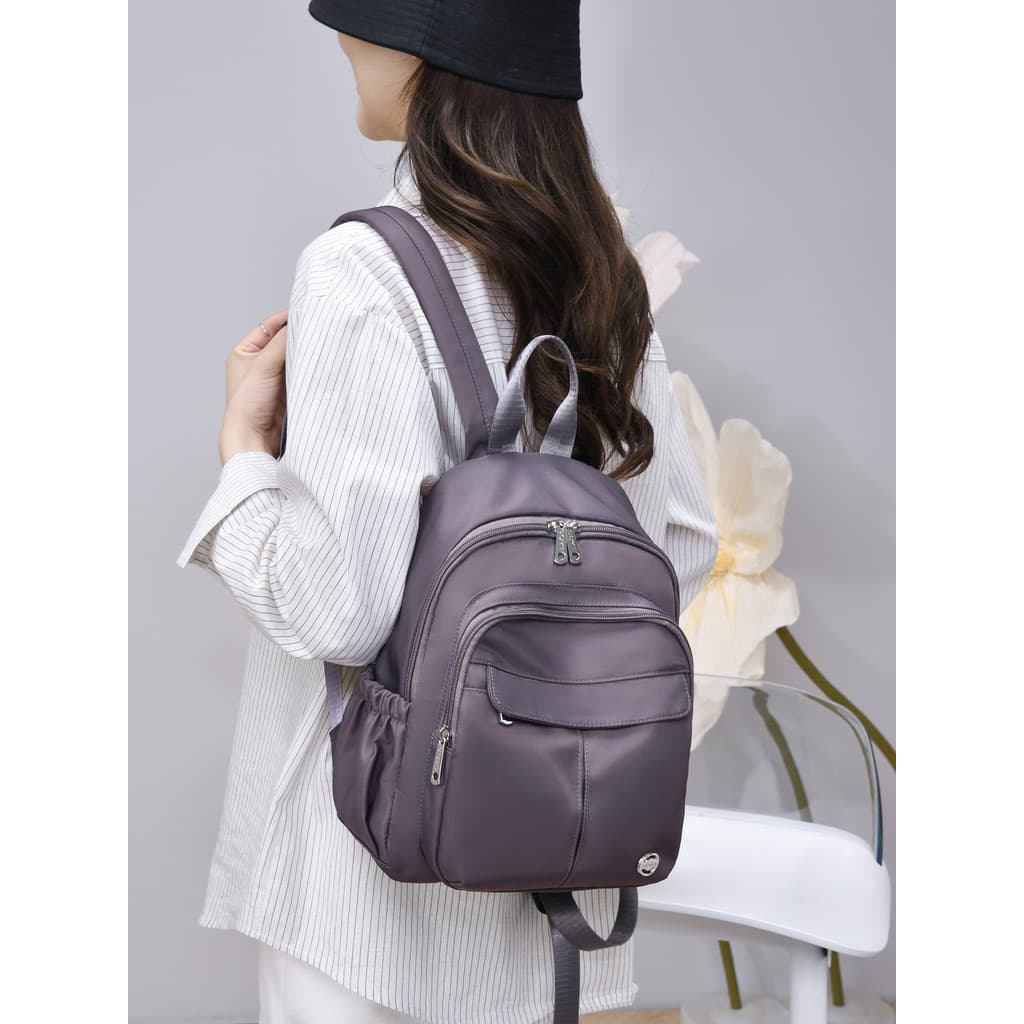 Estilo simples Oxford pano mochila feminina 2026 novo estilo Mini leve All-Match lazer viagem mochila estudante mochila