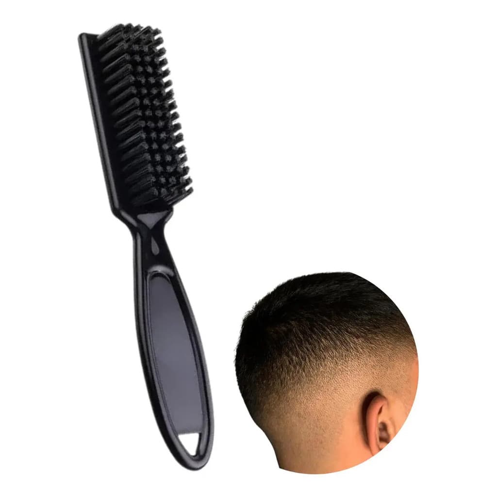 Escovinha de Acabamento para Barbeiro Profissional Cerdas Macias Fade Brush