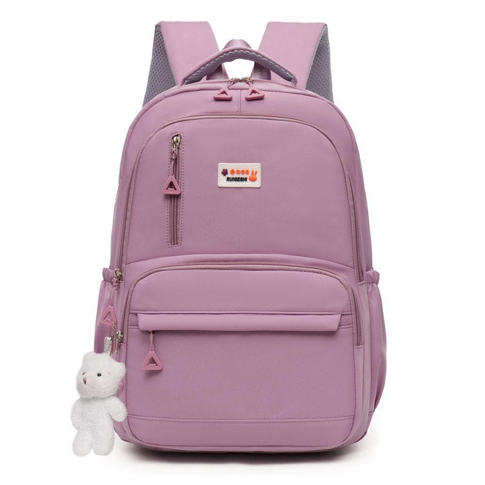 Mochila Bolsa Escolar De Grande Capacidade P/ Estudante Feminina Impermeável