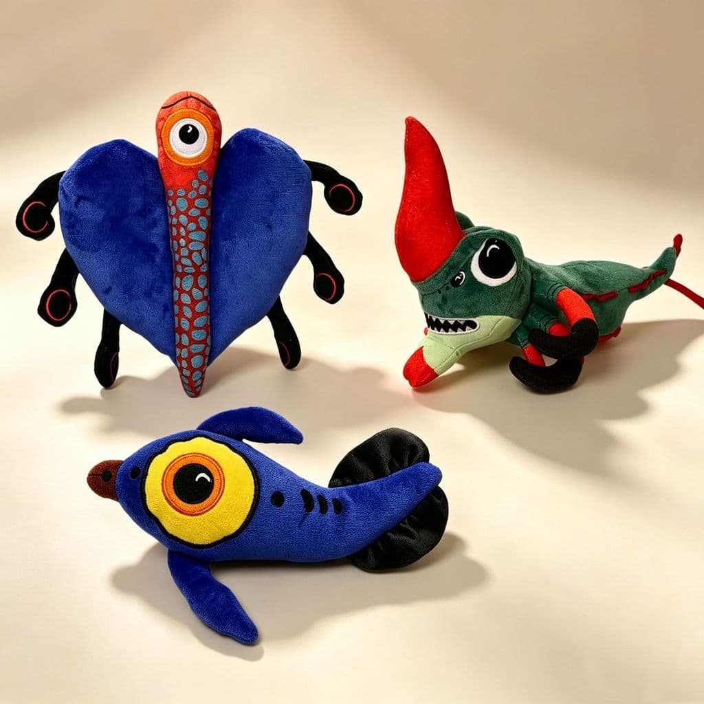 Brinquedo de pelúcia, almofada, boneca do jogo Subnautica 2 Deep Sea Exploration 2.