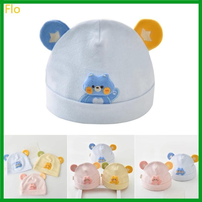 Flo Baby Bonnet Adorável Gorros Infantis Bonés Gênero Neutro Para 0-3 Meses Meninos Meninas