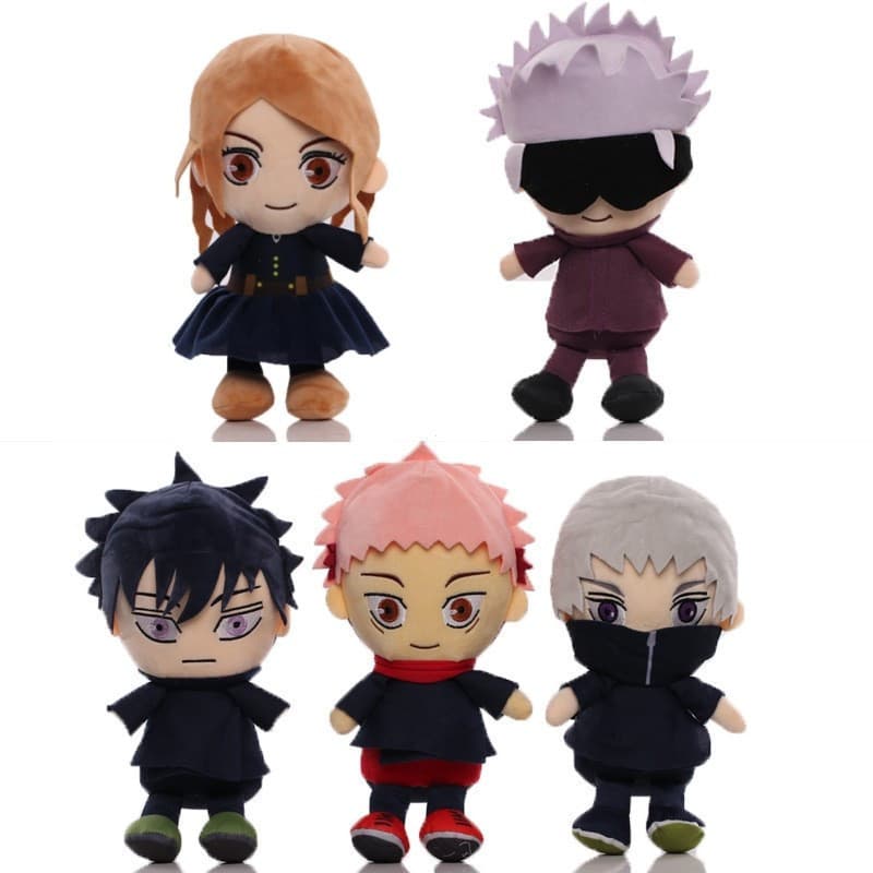 Brinquedos de pelúcia de Jujutsu Kaisen: Genjo, Yuji Ito, Megumi Fushiguro, Kenji Nanba, Gojo Satoru, etc.   1IXL