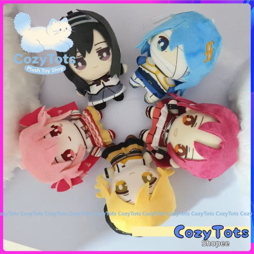 Boneca de Pelúcia Magic Girl de 10cm Kawaii Kaname Madoka Akemi Homura Brinquedos Colecionáveis ZQOK