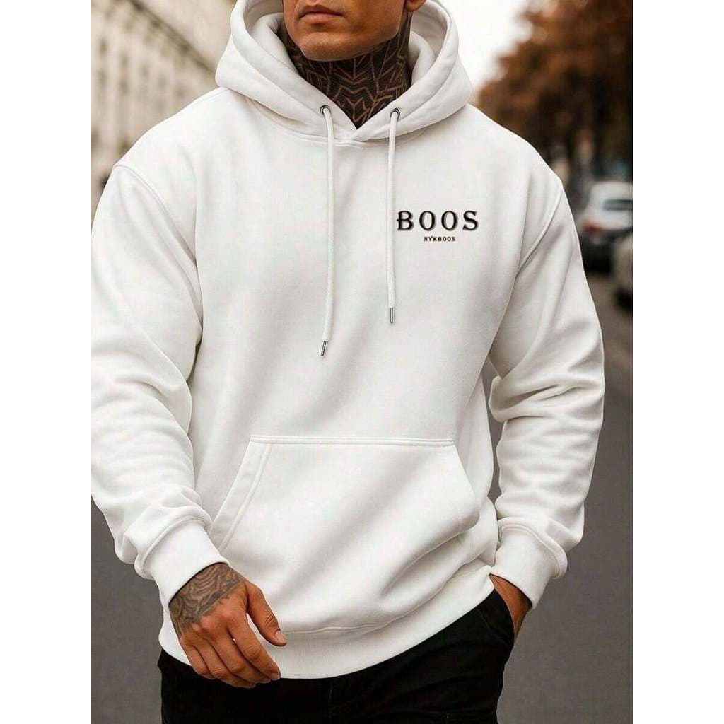 Moletom Chefe Boos Blusa de Frio Canguru com Capuz  Flanelado Algodão - PROMOÇÃO OUTONO/INVERNO