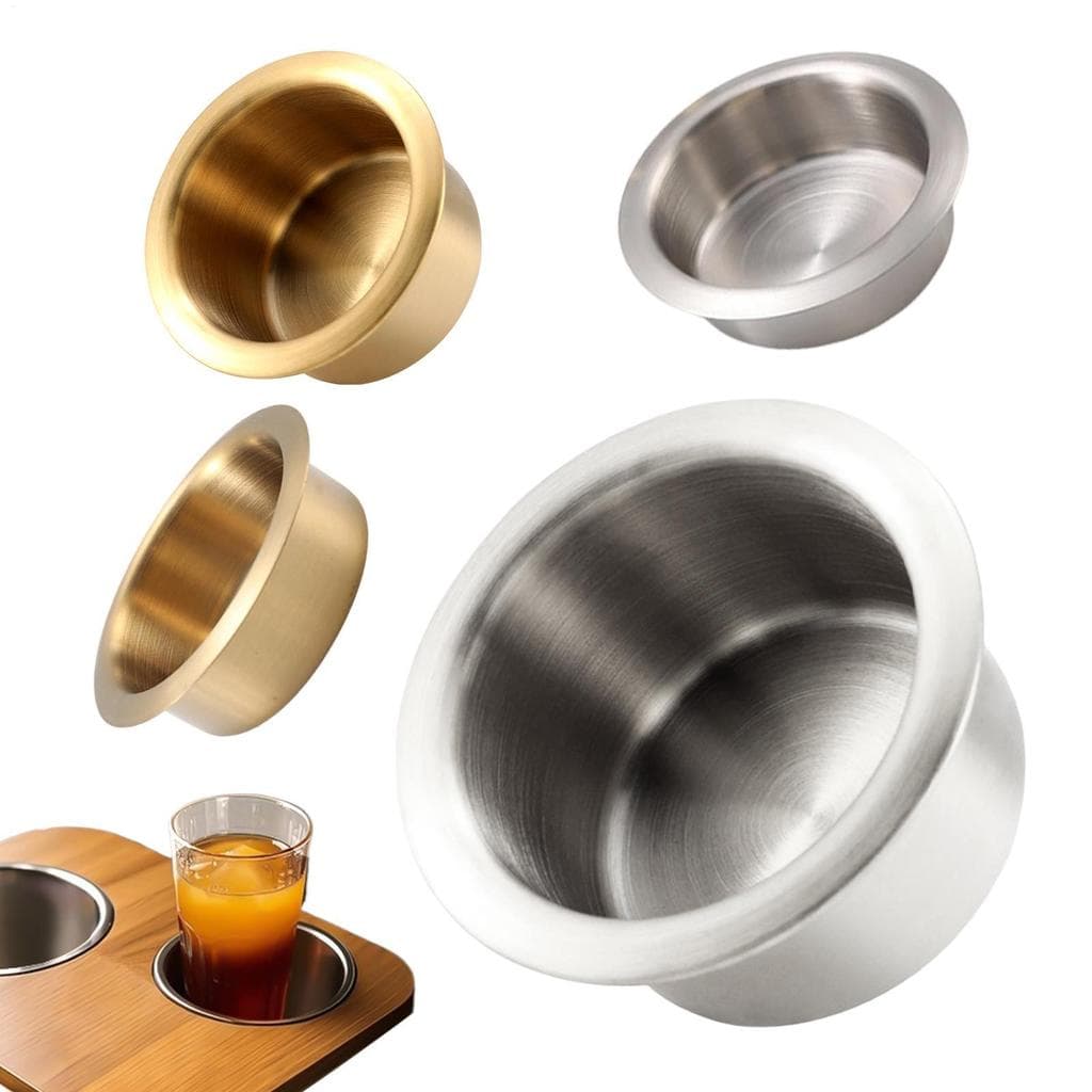Para Iate Gota No Copo Suporte De Bebida Barco Prata Aço Inoxidável Titular Inserção Ao Lado Do Sofá Mesa Café Lounge te