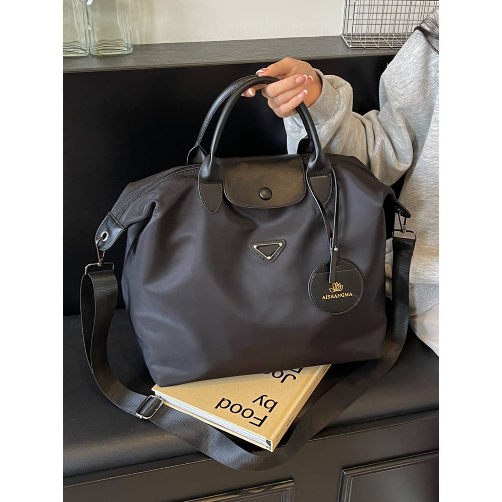 Grande capacidade Commuter saco novo estilo Tote bolsa feminina All-Match bolsa esportes de Fitness masculino saco de vi